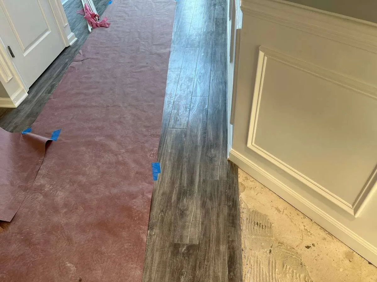 Completed marble shower restoration in Brenham